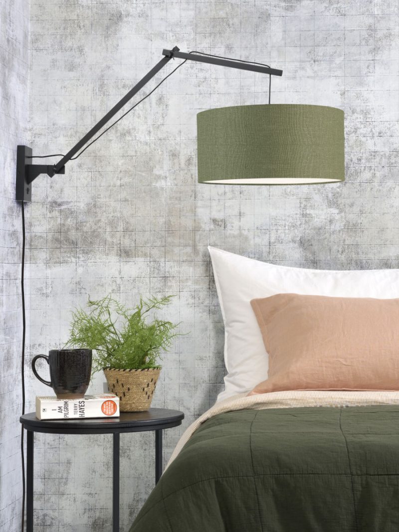 Groene wandlamp dubbelgewricht breed GOOD&MOJO Andes - Afbeelding 2