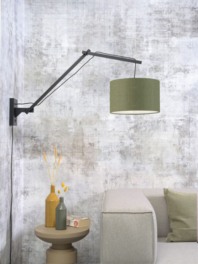 Groene wandlamp dubbelgewricht GOOD&MOJO Andes - Afbeelding 2