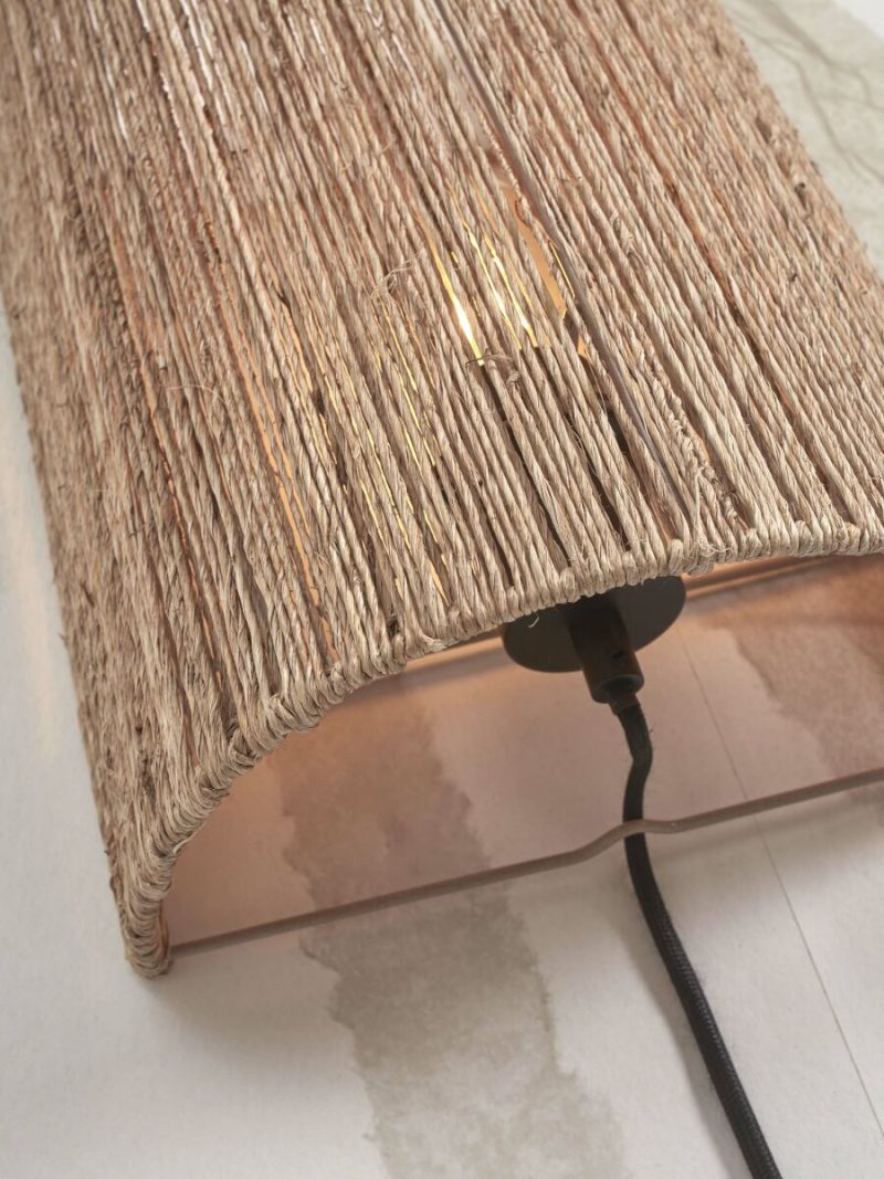 Halfronde naturel boheemse wandlamp GOOD&MOJO Iguazu - Afbeelding 9