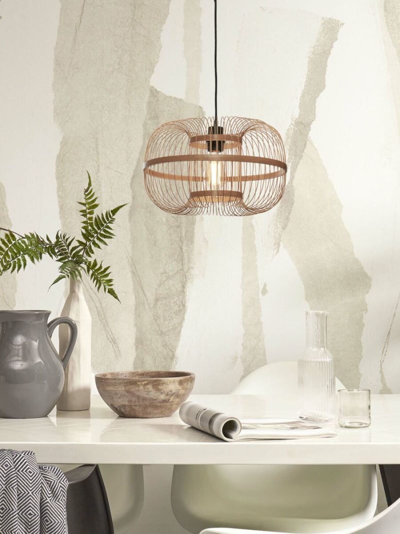 Hanglamp bamboe naturel oosters GOOD&MOJO Hokkaido - Afbeelding 2