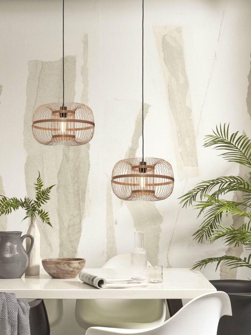 Hanglamp bamboe naturel oosters GOOD&MOJO Hokkaido - Afbeelding 5