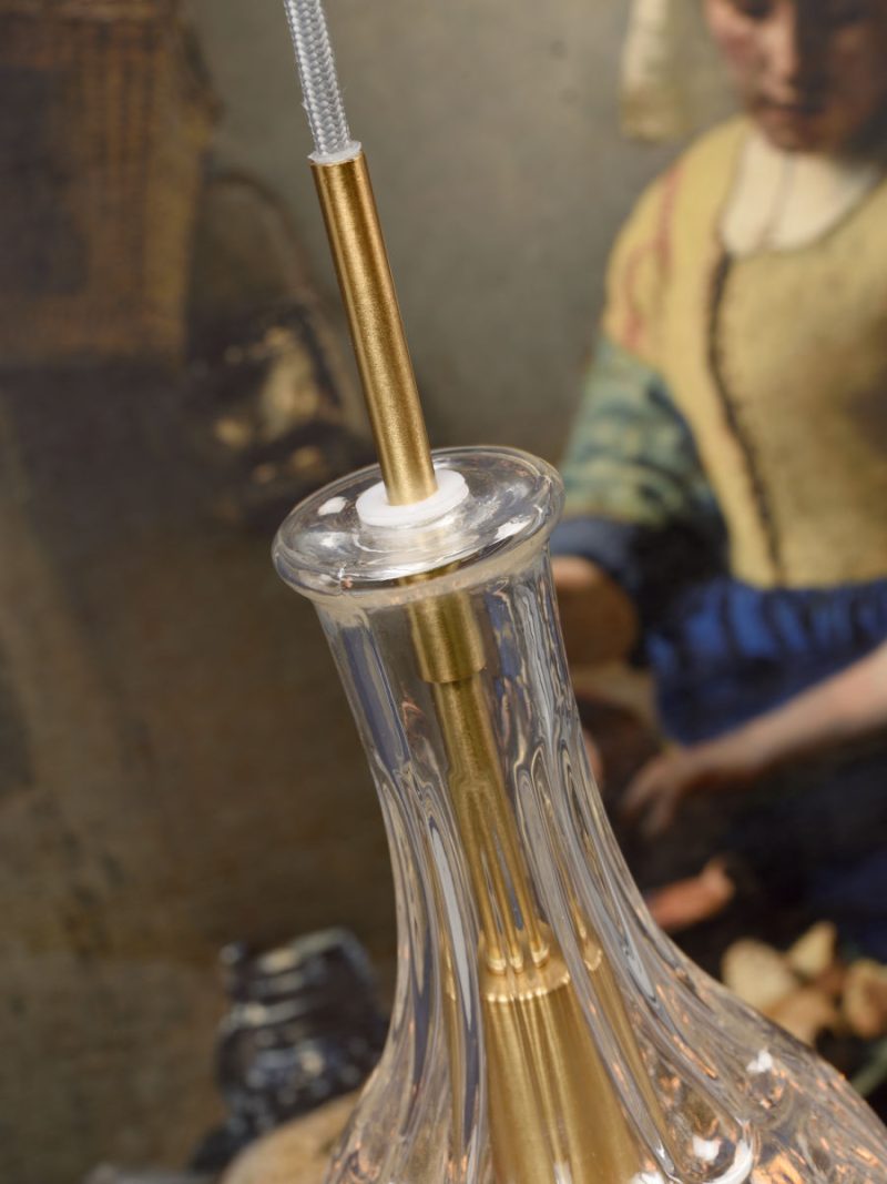 Hanglamp goud klassiek glas It's About RoMi Brussels - Afbeelding 4