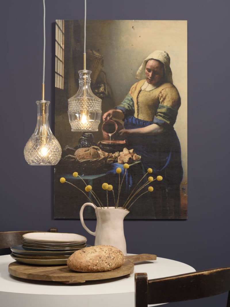 Hanglamp goud klassiek glas It's About RoMi Brussels - Afbeelding 5