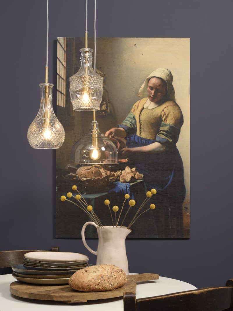 Hanglamp goud klassiek glas It's About RoMi Brussels - Afbeelding 8