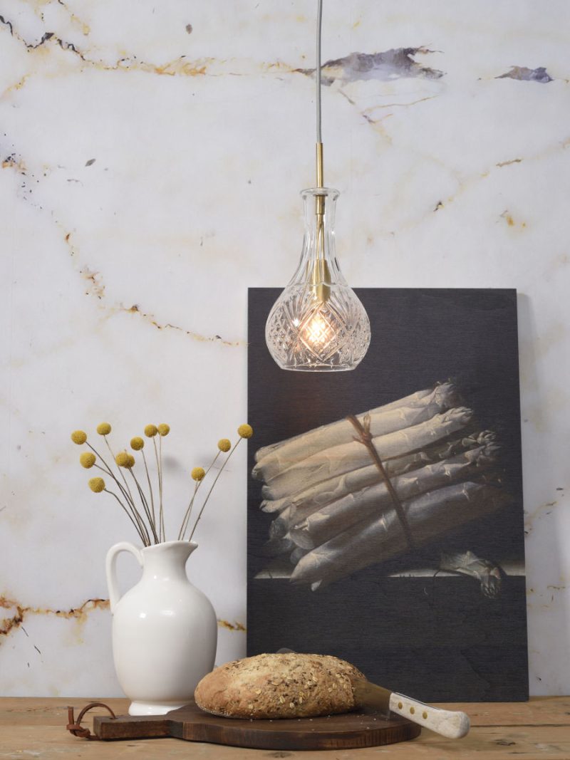 Hanglamp goud klassiek glas It's About RoMi Brussels - Afbeelding 9