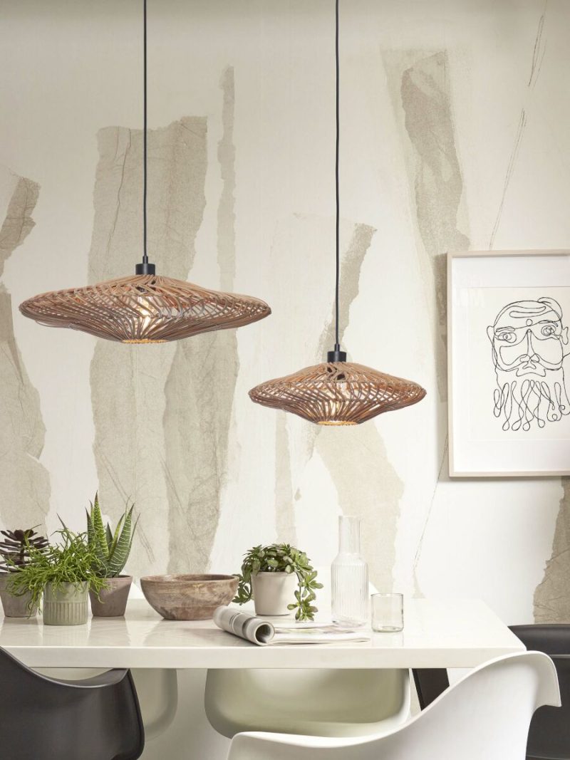 Hanglamp naturel bohemian metaal rotan GOOD&MOJO Zanzibar - Afbeelding 8