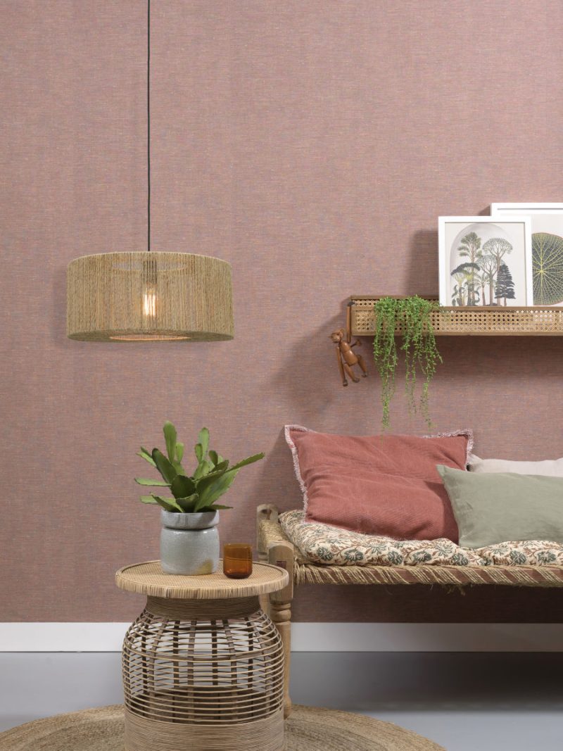 Hanglamp naturel zwart bohemian riet GOOD&MOJO Iguazu - Afbeelding 11