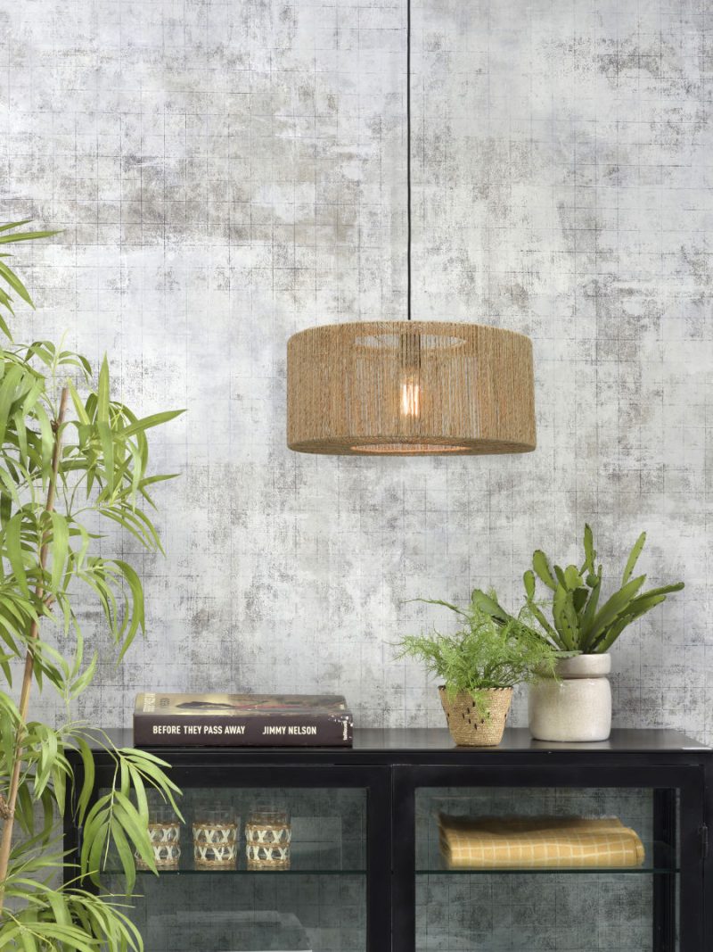 Hanglamp naturel zwart bohemian riet GOOD&MOJO Iguazu - Afbeelding 13
