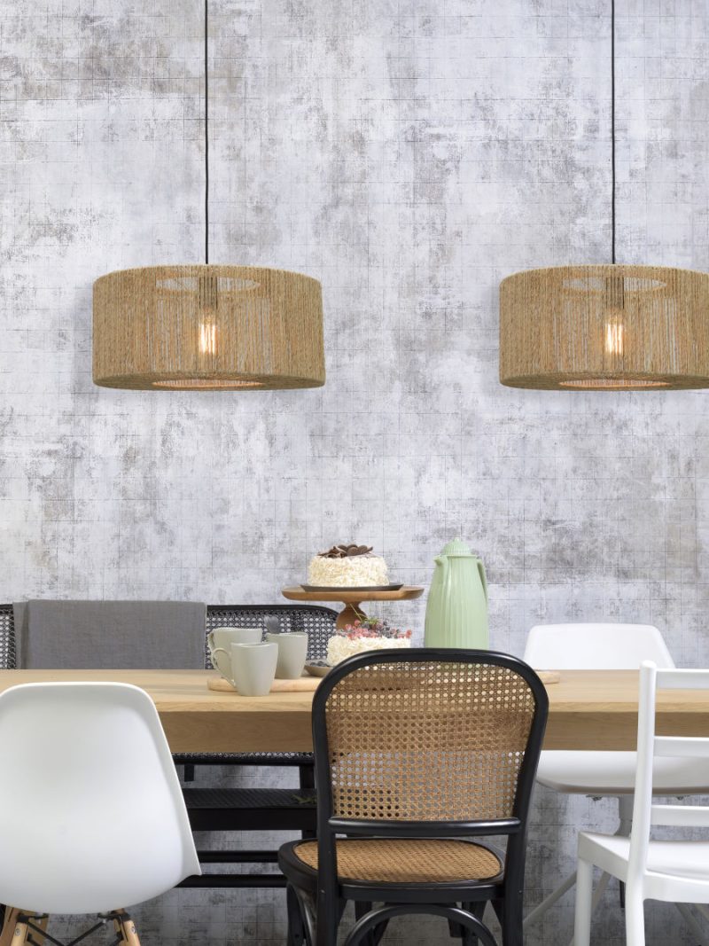 Hanglamp naturel zwart bohemian riet GOOD&MOJO Iguazu - Afbeelding 5