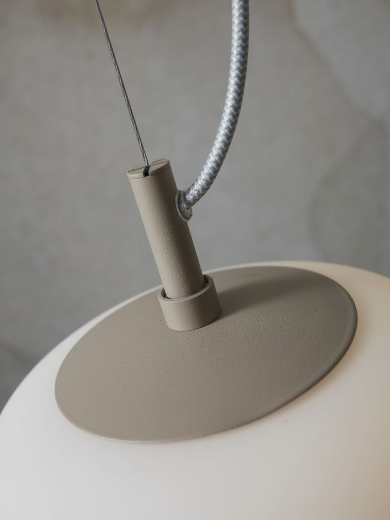 Hanglamp Scandinavisch metaal wit-glas It's About RoMi Sapporo - Afbeelding 7