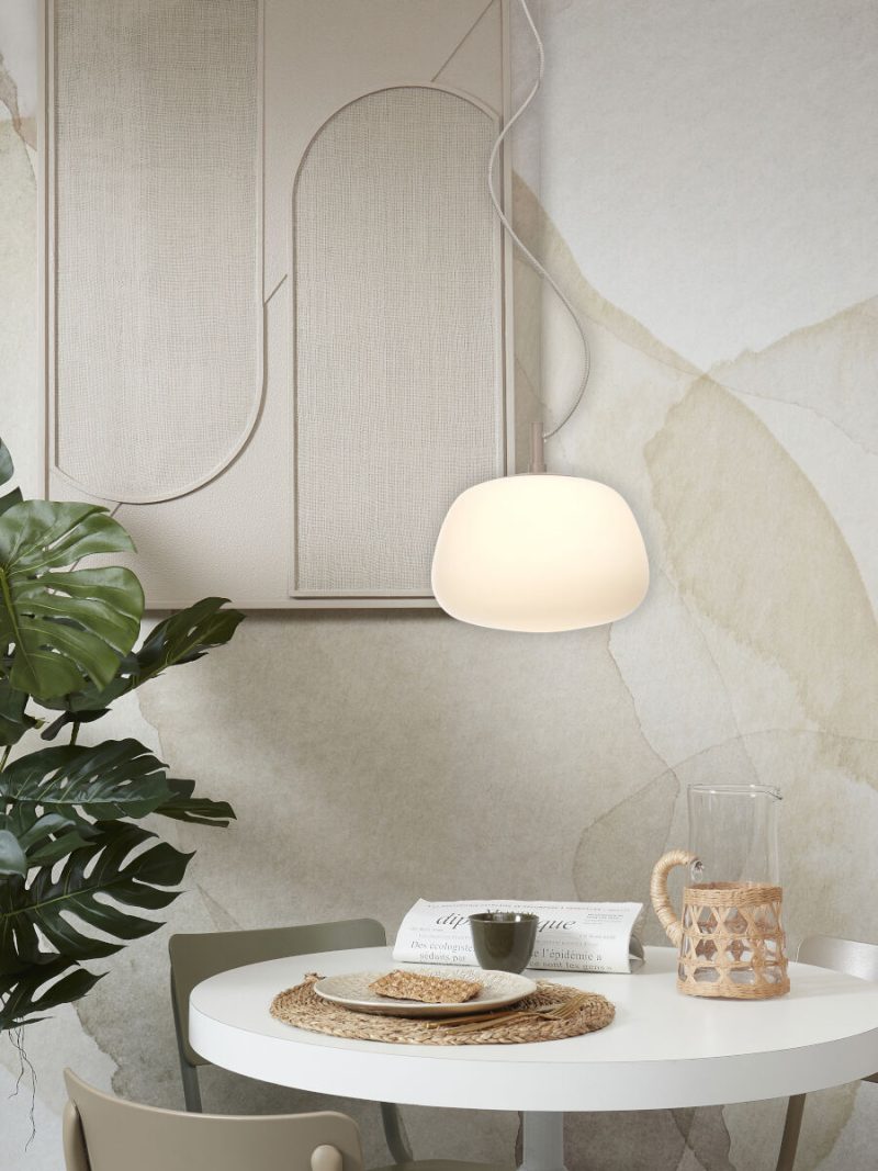 Hanglamp Scandinavisch metaal wit-glas It's About RoMi Sapporo - Afbeelding 10