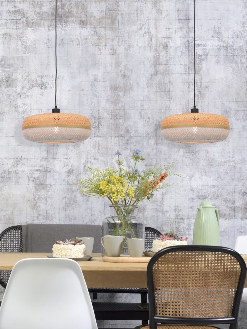Hanglamp wit bamboe bohemian GOOD&MOJO Palawan - Afbeelding 5