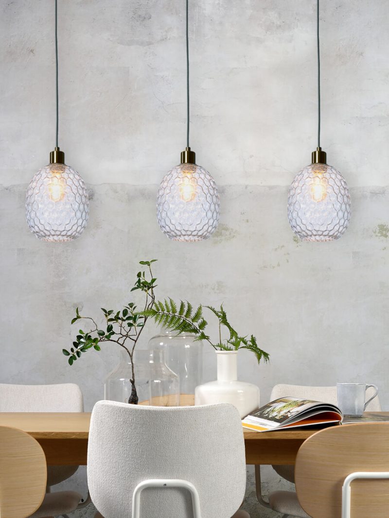 Klassieke groene hanglamp glas metaal It's About RoMi Venice - Afbeelding 9