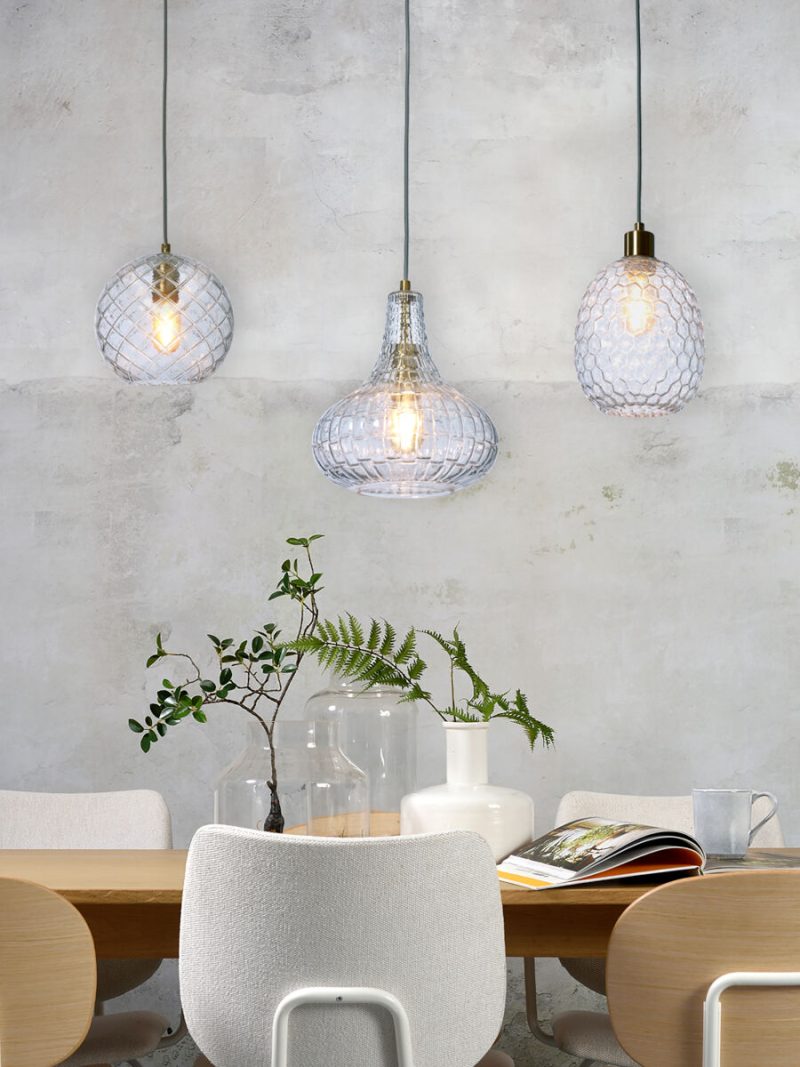 Klassieke groene hanglamp glas metaal It's About RoMi Venice - Afbeelding 10