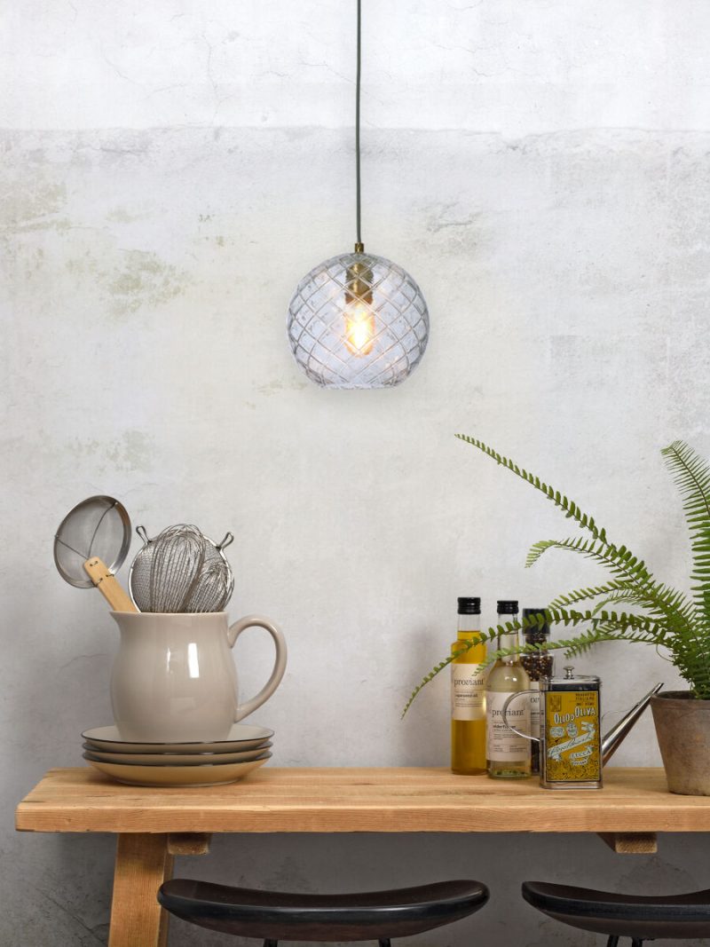 Klassieke hanglamp metaal groen glas It's About RoMi Venice - Afbeelding 11
