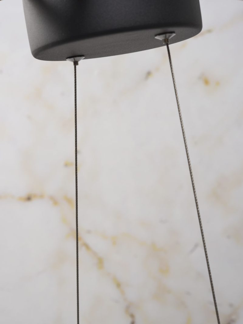 Langwerpige zwarte 6-lichts hanglamp It's About RoMi Biarritz - Afbeelding 8