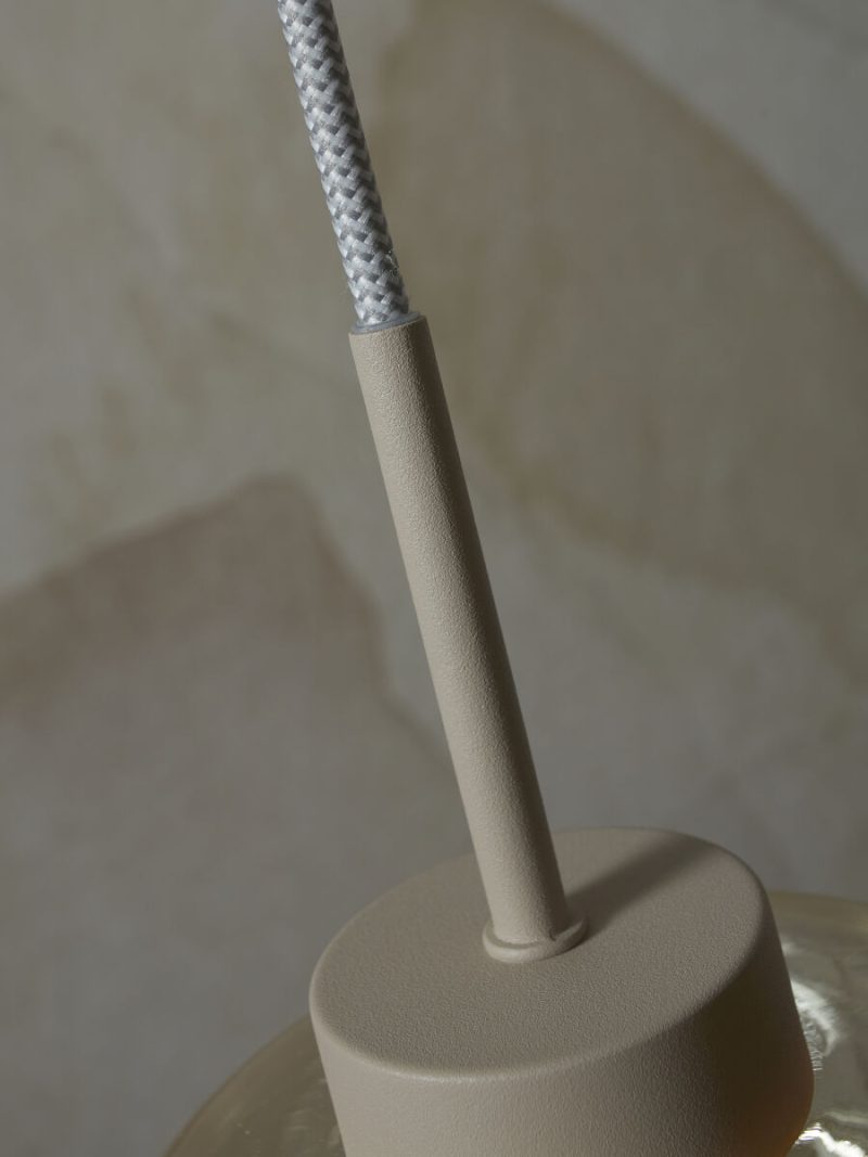Metaal glas hanglamp klassiek naturel It's About RoMi Verona - Afbeelding 6