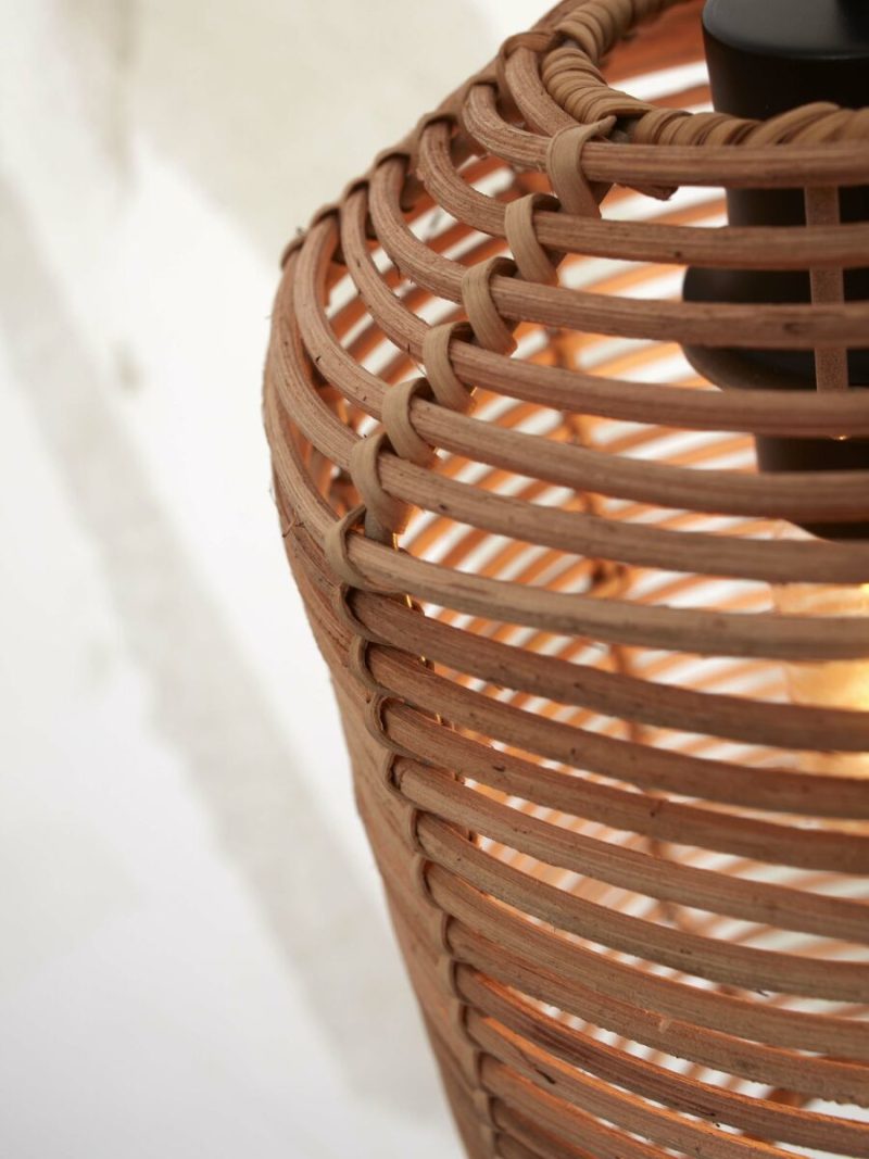 Metaal-rotan bohemian naturel hanglamp GOOD&MOJO Tanami - Afbeelding 6