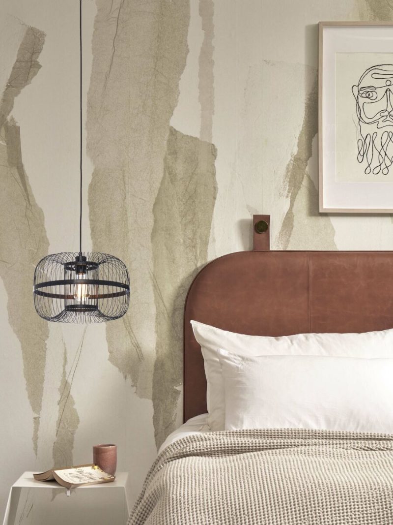 Metalen bamboe zwarte oosterse hanglamp GOOD&MOJO Hokkaido - Afbeelding 11
