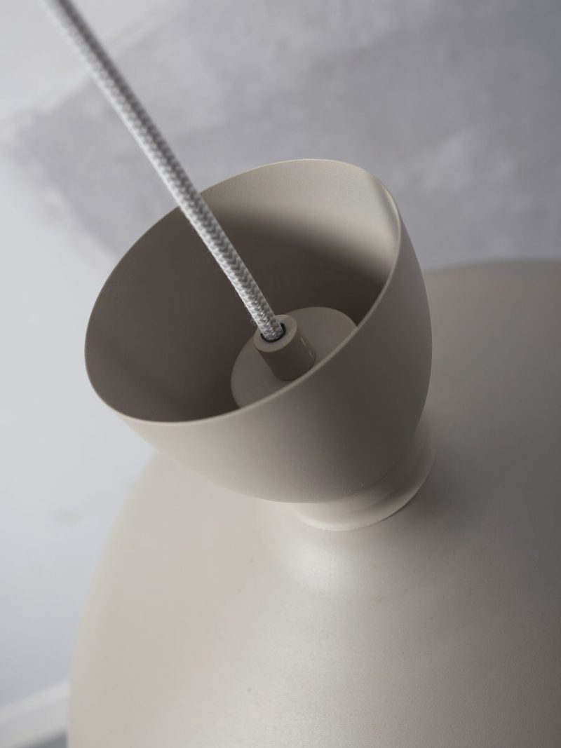 Metalen grijze hanglamp retro It's About RoMi Hanover - Afbeelding 3