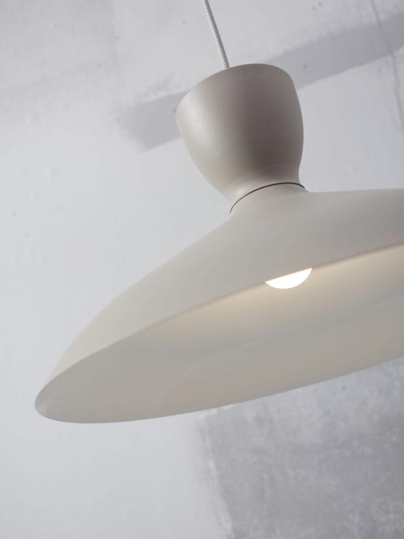 Metalen grijze hanglamp retro It's About RoMi Hanover - Afbeelding 4