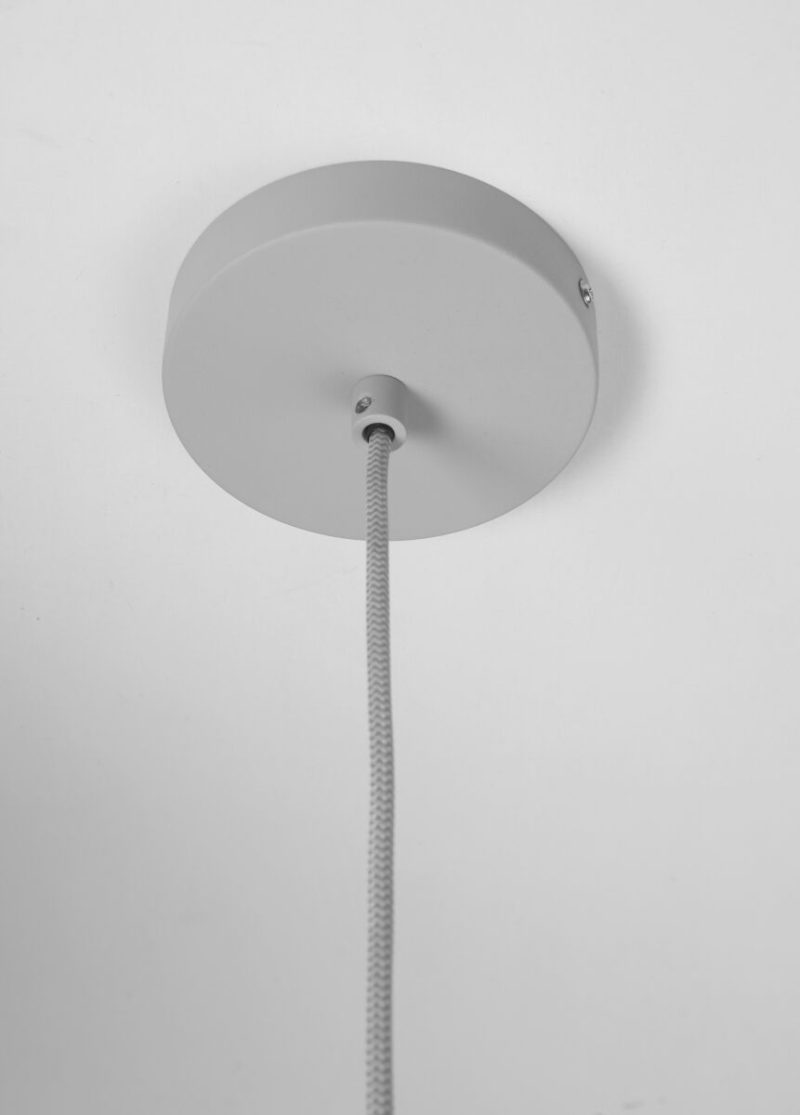 Metalen grijze hanglamp retro It's About RoMi Hanover - Afbeelding 8