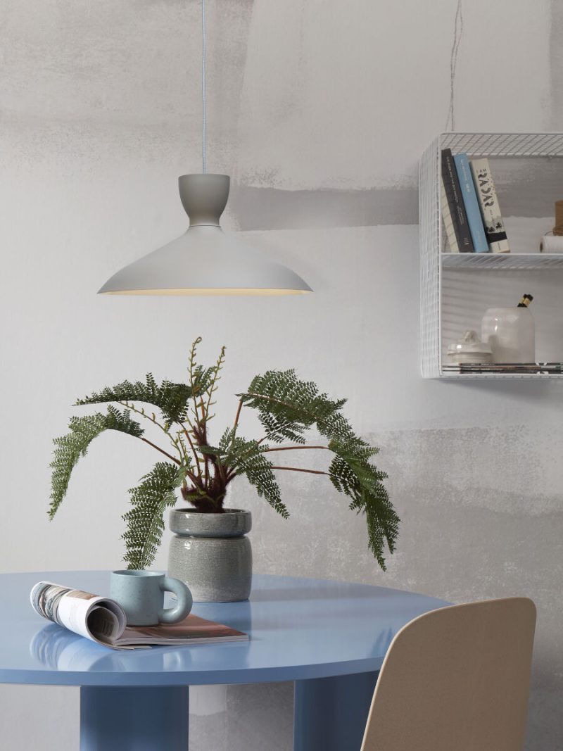 Metalen grijze hanglamp retro It's About RoMi Hanover - Afbeelding 9