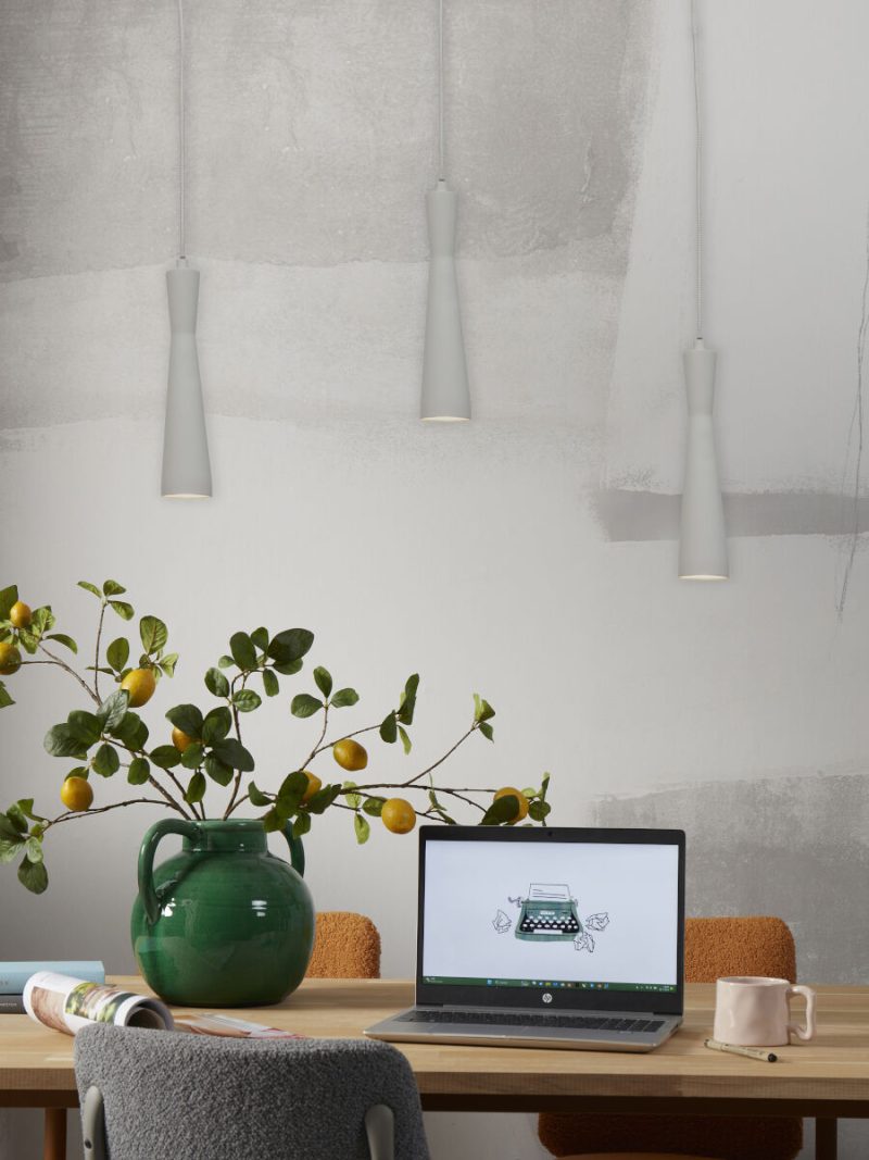 Metalen grijze retro hanglamp It's About RoMi Bordeaux - Afbeelding 8