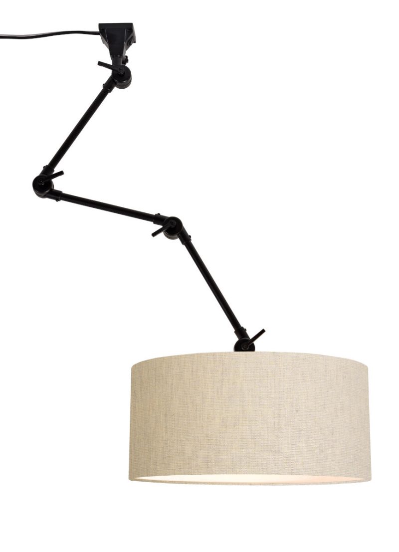 Metalen grijze retro wandlamp It's About RoMi Amsterdam - Afbeelding 8