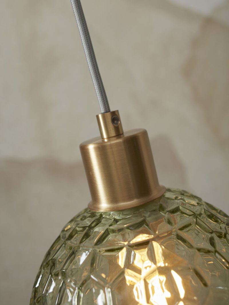 Metalen groen glazen hanglamp klassiek It's About RoMi Venice - Afbeelding 3