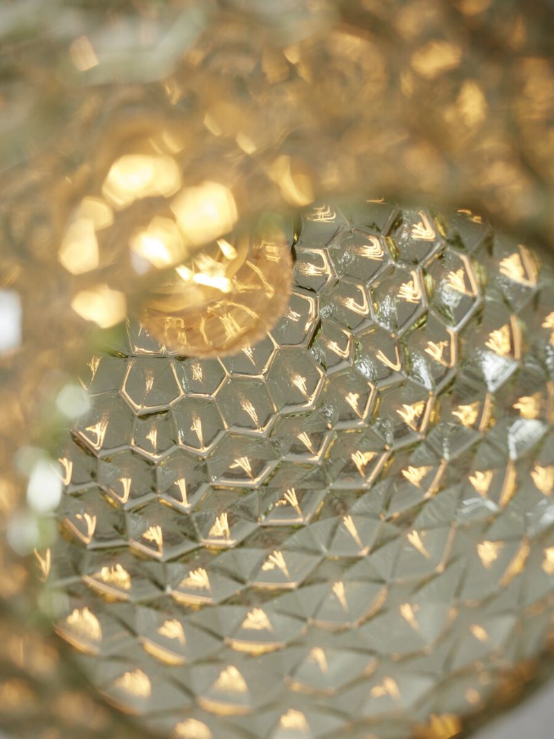 Metalen groen glazen hanglamp klassiek It's About RoMi Venice - Afbeelding 6