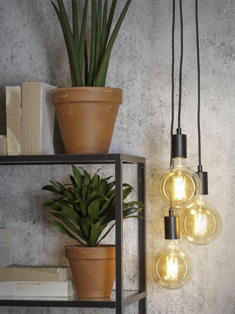 Metalen hanglamp retro zwart It's About RoMi Oslo - Afbeelding 4