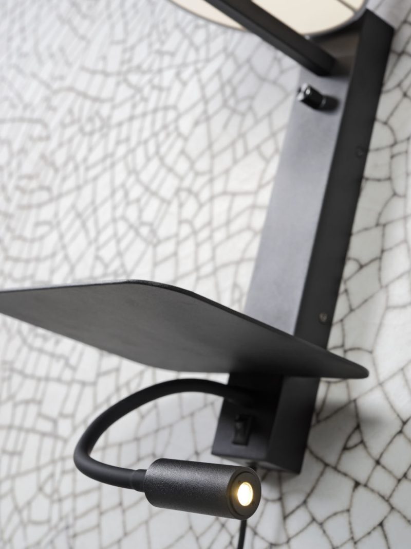 Metalen katoenen witte moderne wandlamp It's About RoMi Florence - Afbeelding 8