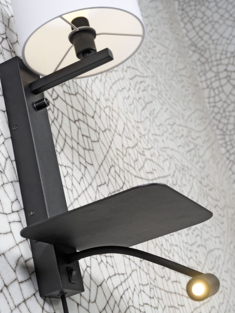 Metalen katoenen witte moderne wandlamp It's About RoMi Florence - Afbeelding 9
