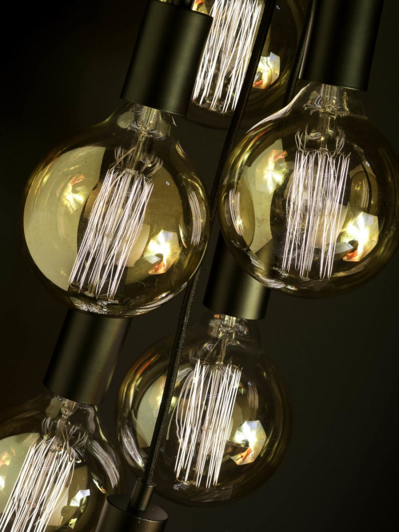 Metalen retro hanglamp zwart It's About RoMi Oslo - Afbeelding 3