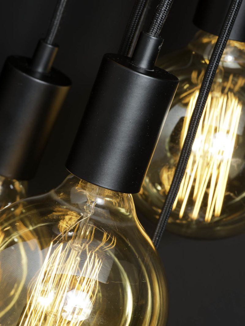 Metalen retro hanglamp zwart It's About RoMi Oslo - Afbeelding 5