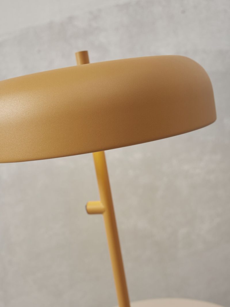 Metalen retro oranje tafellamp It's About RoMi Porto - Afbeelding 3