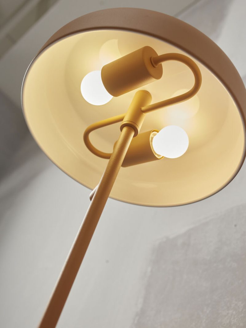 Metalen retro oranje tafellamp It's About RoMi Porto - Afbeelding 7