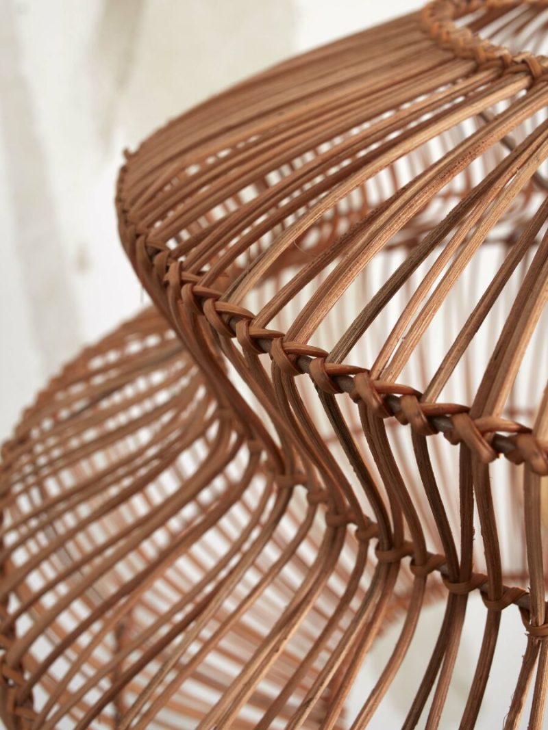 Metalen rotan naturel bohemian hanglamp GOOD&MOJO Zanzibar - Afbeelding 6