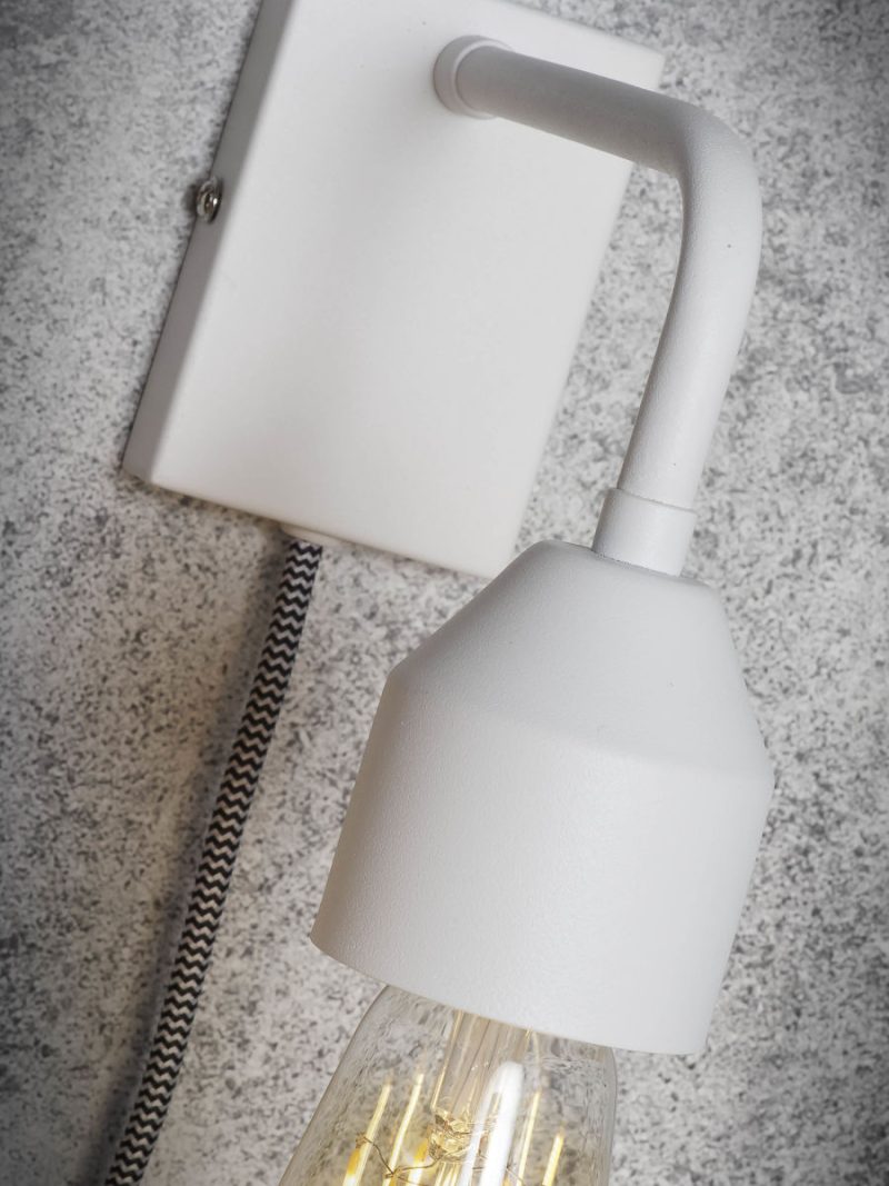 Metalen veelvormige wandlamp wit It's About RoMi Madrid - Afbeelding 3