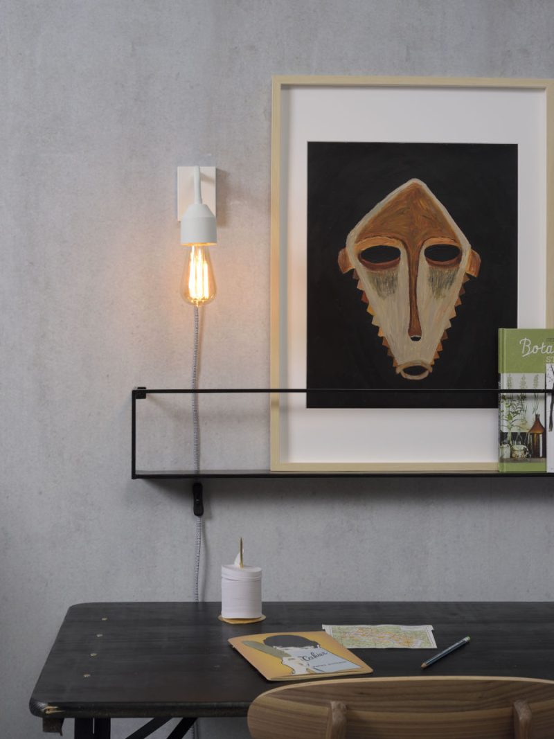 Metalen veelvormige wandlamp wit It's About RoMi Madrid - Afbeelding 4