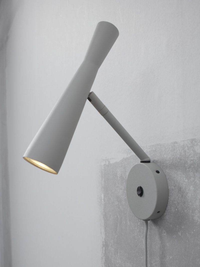 Metalen wandlamp retro grijs It's About RoMi Bordeaux - Afbeelding 4