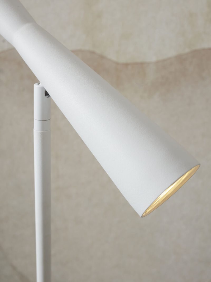 Metalen witte retro vloerlamp It's About RoMi Bordeaux - Afbeelding 3