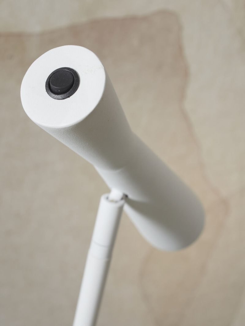 Metalen witte retro vloerlamp It's About RoMi Bordeaux - Afbeelding 4
