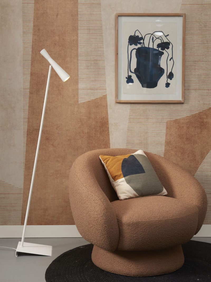 Metalen witte retro vloerlamp It's About RoMi Bordeaux - Afbeelding 8