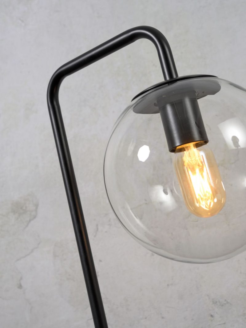 Moderne metalen zwarte tafellamp It's About RoMi Warsaw - Afbeelding 4