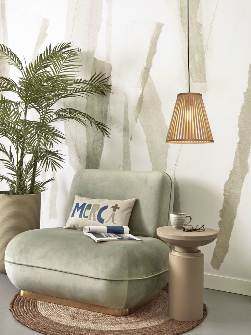 Naturel bamboe hanglamp conisch GOOD&MOJO Merapi - Afbeelding 11
