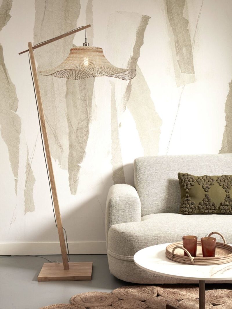 Naturel bamboe vloerlamp bohemian GOOD&MOJO Ibiza - Afbeelding 2