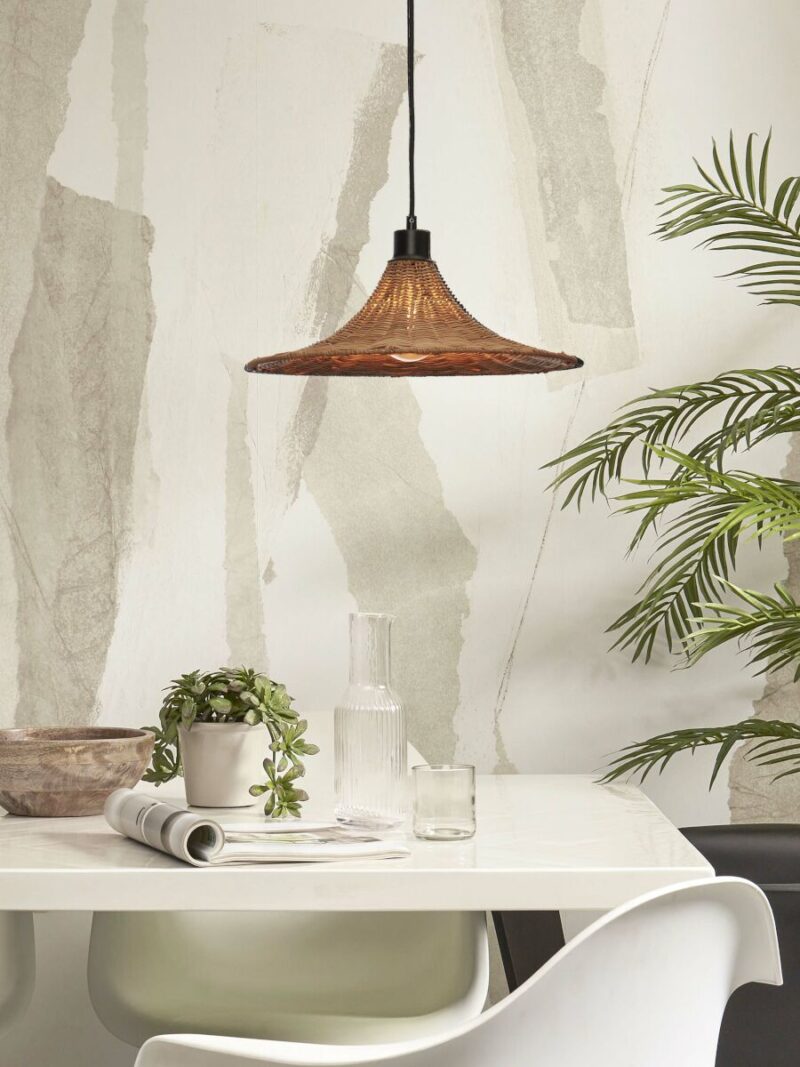 Naturel boheemse hanglamp rotan GOOD&MOJO Borabora - Afbeelding 2