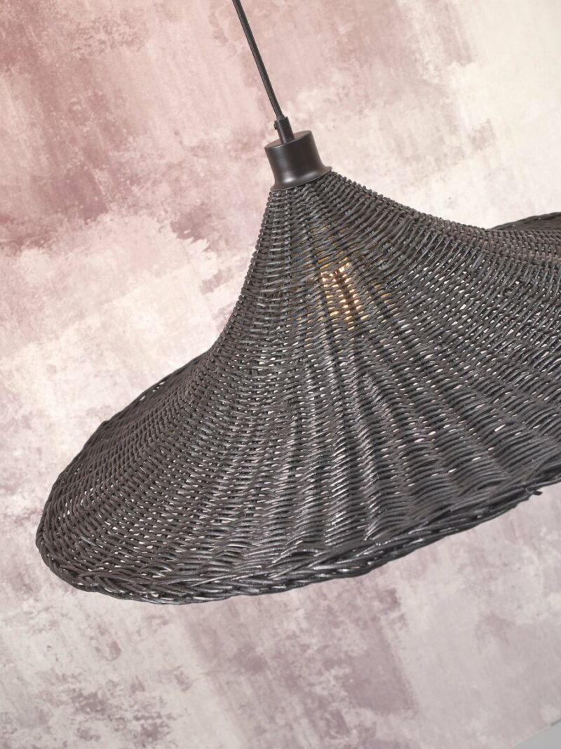 Naturel boheemse hanglamp rotan GOOD&MOJO Borabora - Afbeelding 3
